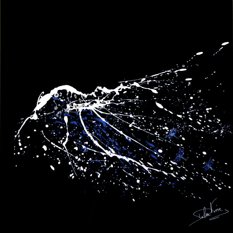 L'envol 2 - a Paintings by Josiane Debatisse